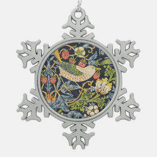 Ornement Flocon De Neige William Morris - Fraise Thief Motif Floral