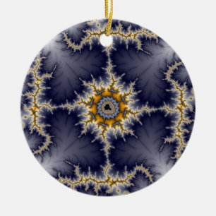 Ornement Fractal encadré