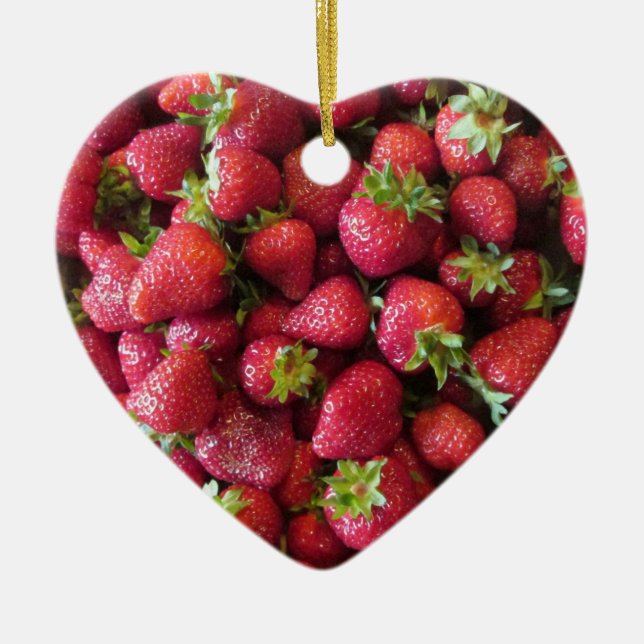 Ornement - Fraises d'été (Devant)