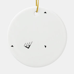 Ornement Géométrique Moderne Art de Fête Minimal