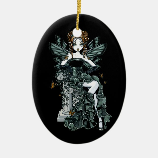 Ornement gothique de fée de papillon de couture de (Devant)