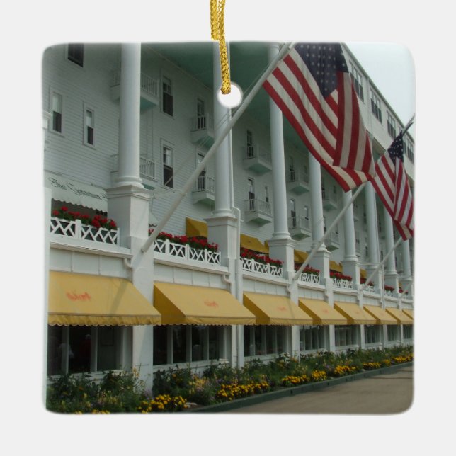 Ornement grand d'hôtel d'île de Mackinac (Devant)