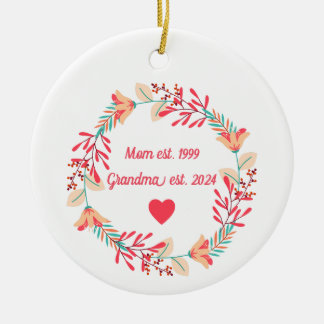 Ornement grand-mère, cadeau pour grand-mère, grand