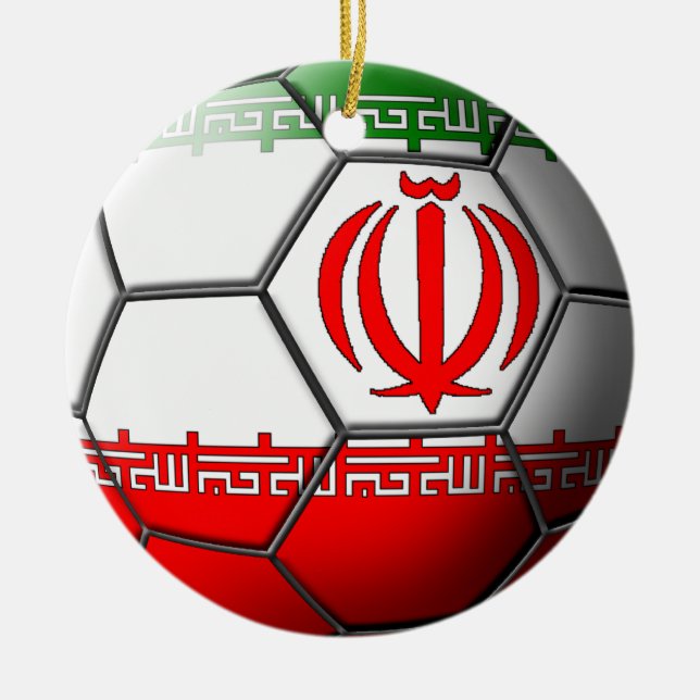 Ornement iranien du football (Devant)