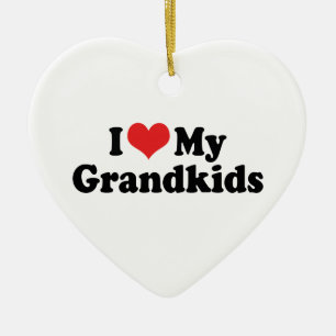 Ornement J'aime Mes Petits-Enfants
