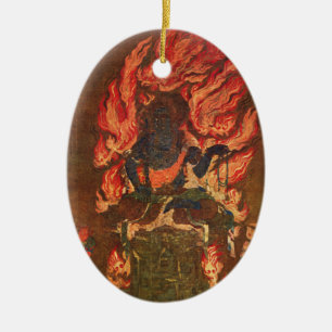 Ornement japonais d'art