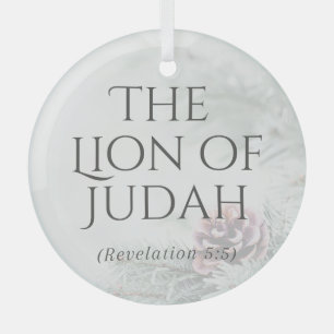 Ornement "Les Noms de Jésus" - Le Lion de Juda