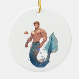 Ornement Merman - Bluefin