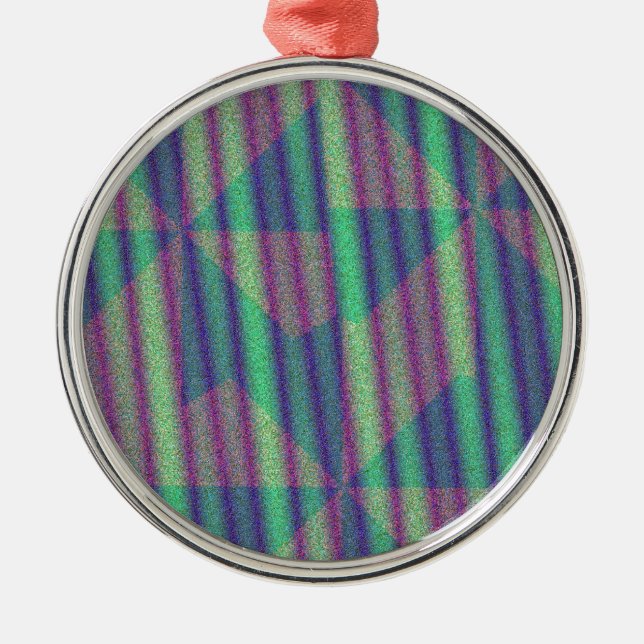 Ornement Métallique Abstrait (Devant)