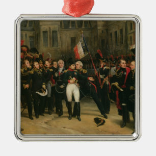 Ornement Métallique Adieu de offre du napoléon I à l'impérial