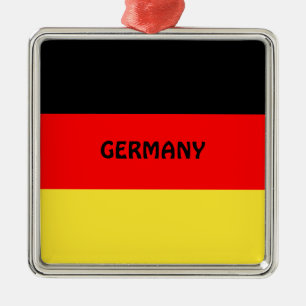 Ornement Métallique Allemagne :Drapeau de l'Allemagne