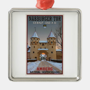 Ornement Métallique Amberg - massif de roche de Nabburger