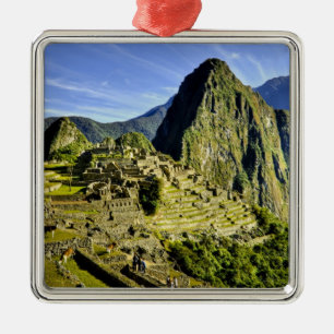Ornement Métallique Ancien Machu Picchu, dernier refuge des