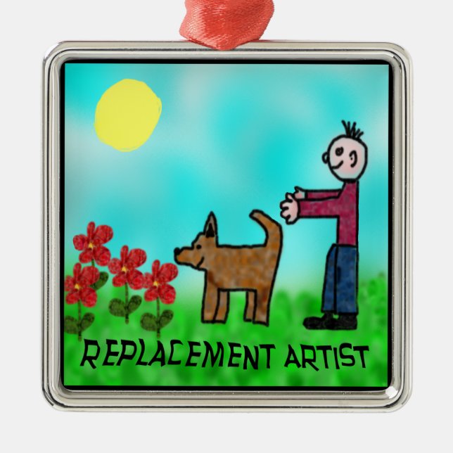Ornement Métallique Artiste de remplacement (Devant)