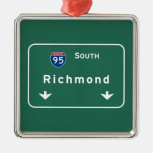 Ornement Métallique Autoroute d'autoroute nationale de Richmond la