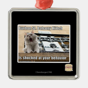 Ornement Métallique Balcon Kitteh de St de Burbon