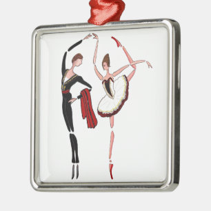 ORNEMENT MÉTALLIQUE BALLERINE ORNAMEN DES DANSEURS CLASSIQUES KITRI DE