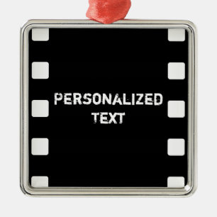 Ornement Métallique Bande de film/ornement nommé fait sur commande de
