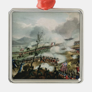Ornement Métallique Bataille de Nivelle, gravée par Thomas