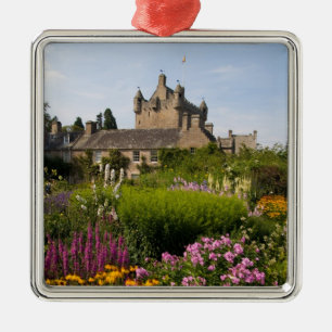 Ornement Métallique Beaux jardins et château célèbre en Écosse