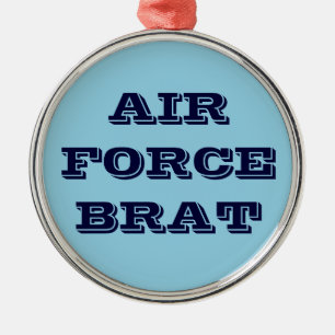 Ornement Métallique Brat de la Force aérienne