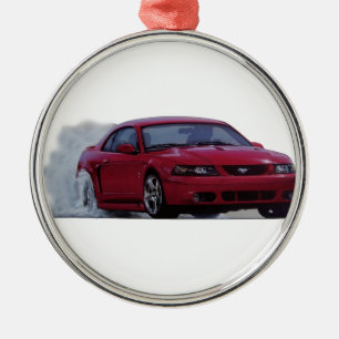 Ornement Métallique Burn-out 2004 de cobra de mustang