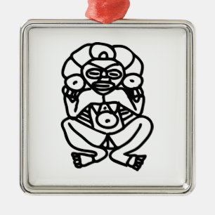 Ornement Métallique Cacique Taino