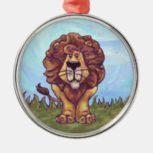 Ornement Métallique Cadeaux et accessoires Lion