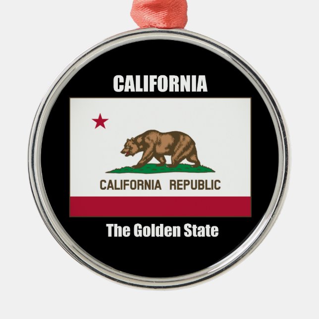 Ornement Métallique Californie (Devant)