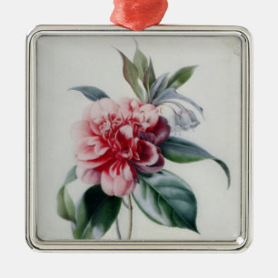 Ornement Métallique Camélia