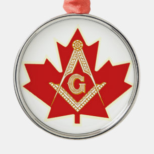ORNEMENT MÉTALLIQUE CANADIEN MASON