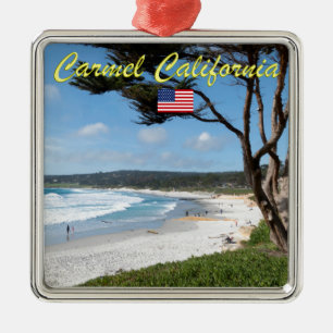 ORNEMENT MÉTALLIQUE CARMEL PAR LA MER - MONTEREY LA CALIFORNIE