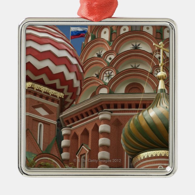 Ornement Métallique Carré rouge, Fédération de Russie (Devant)