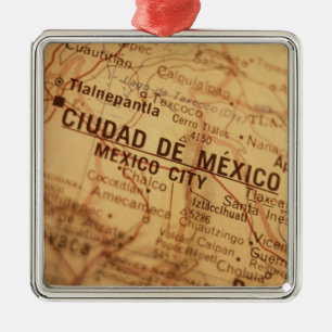 Ornement Métallique Carte de cru de MEXICO