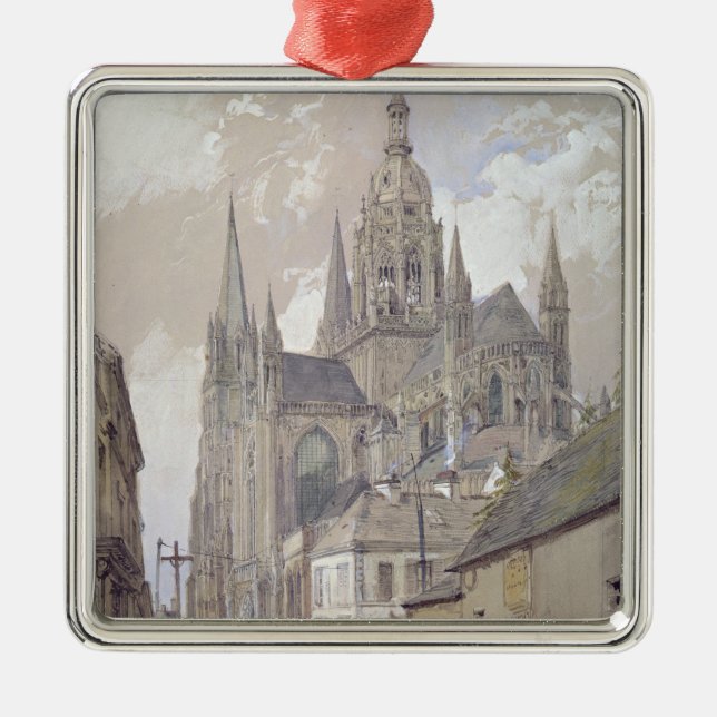 Ornement Métallique Cathédrale de Bayeux, vue du sud-est (Devant)