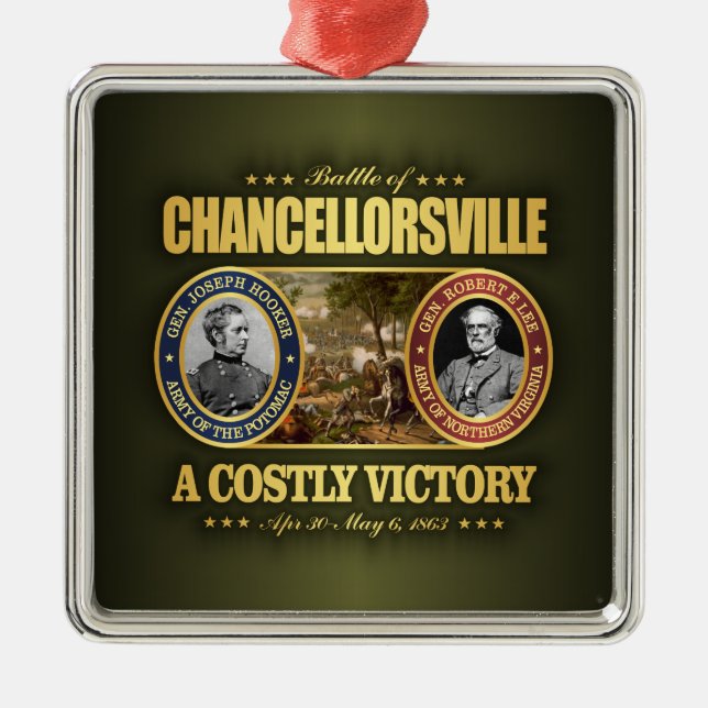 Ornement Métallique Chancellorsville (FH2) (Devant)