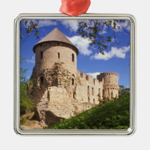 Ornement Métallique Château de Cesis dans le centre de la Lettonie.