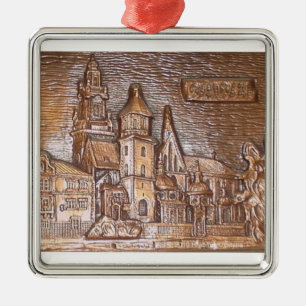 ORNEMENT MÉTALLIQUE CHÂTEAU DE WAWEL À CRACOVIE POLOGNE