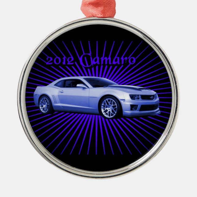 Ornement Métallique Chevy : Camaro 2012 (Devant)