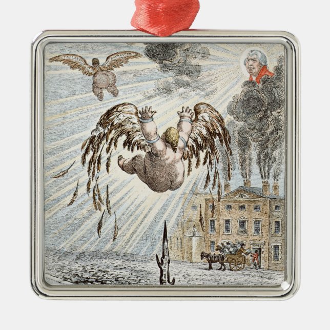 Ornement Métallique Chute d'Icare, 1807 (Devant)