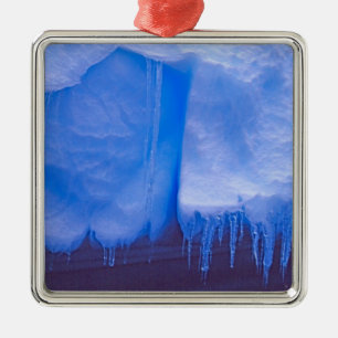 Ornement Métallique Cimetière de glace de Pleneau, Antarctique : Bleu