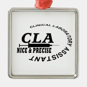 ORNEMENT MÉTALLIQUE CLA SLOGAN - AGRÉABLE ET PRÉCIS ! LABORATOIRE