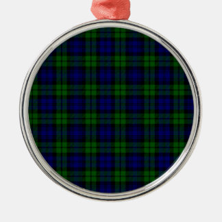 Ornement Métallique Clan de Campbell de tartan de Blackwatch