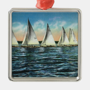 Ornement Métallique Club de yacht de Sénèque