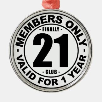 Ornement Métallique Club enfin 21