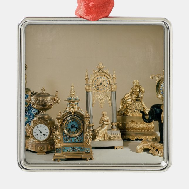 Ornement Métallique Collection de Pendules De Paris (Devant)