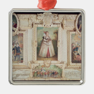 Ornement Métallique Collection de six miniatures
