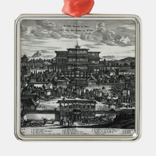 Ornement Métallique Cortège de Macao, une illustration