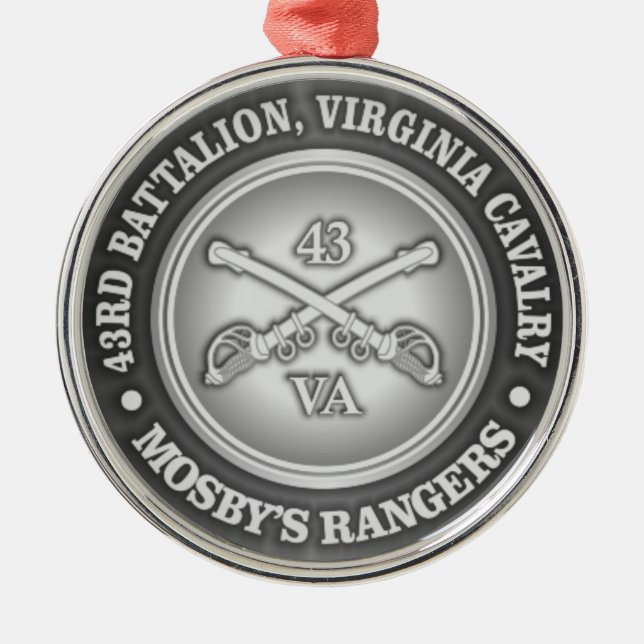 Ornement Métallique CSC - Les Rangers de Mosby (Devant)
