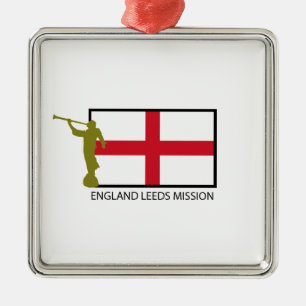 ORNEMENT MÉTALLIQUE CTR DE LA MISSION LDS DE L'ANGLETERRE LEEDS